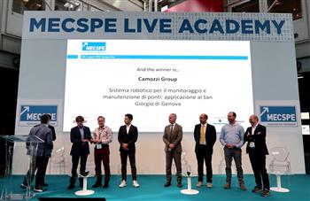 MECSPE 2022: Camozzi Group and the Italian Institute of Technology have won the "Solution Award"