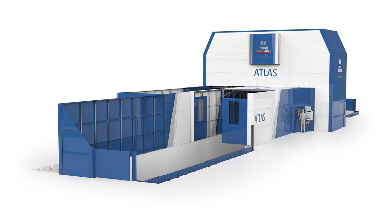 ATLAS 3 PW machining centre with housing 3 completamente carenato